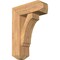 Ekena Millwork Imperial Craftsman Smooth Bracket w/ Offset Brace, Western Red Cedar, 7 1/2"W x 20"D x 28"H BKT0806X20X28IMP04SWR - alternate 1